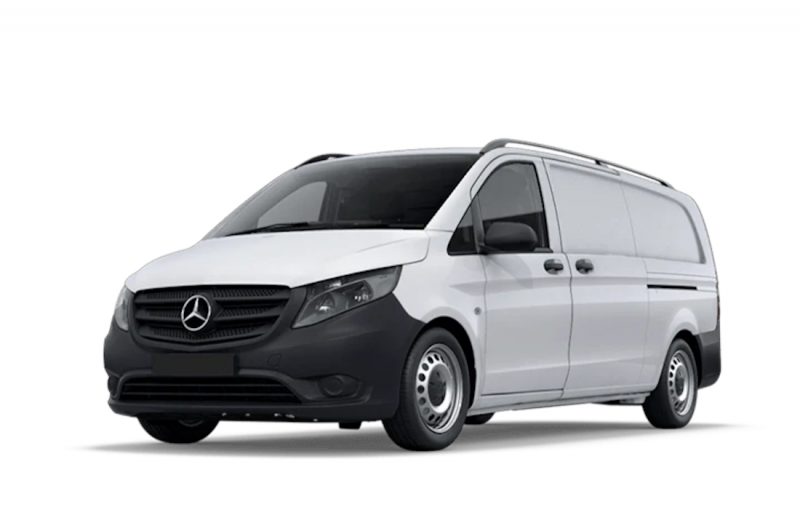 Mercedes Vito Carga Rodando en Van